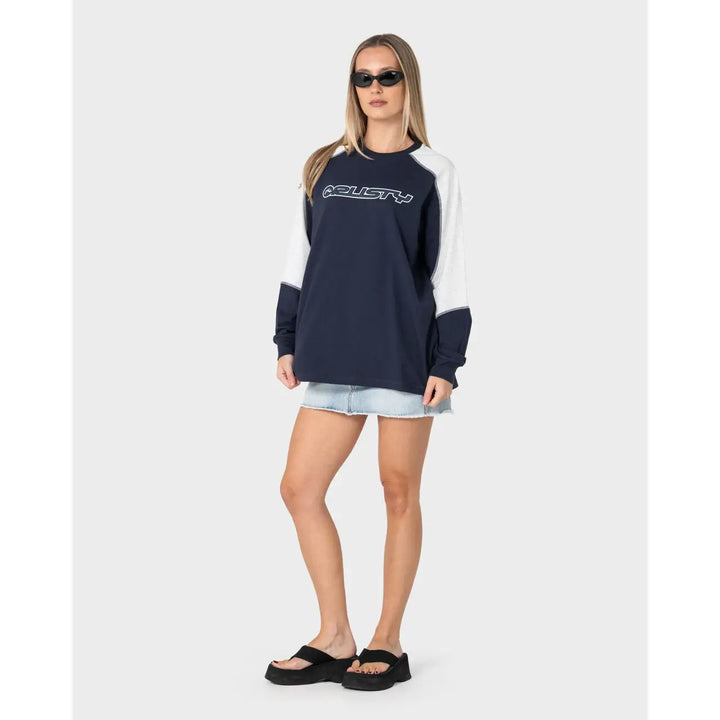 Rusty Timmy Target Oversized Long Sleeve T-Shirt
