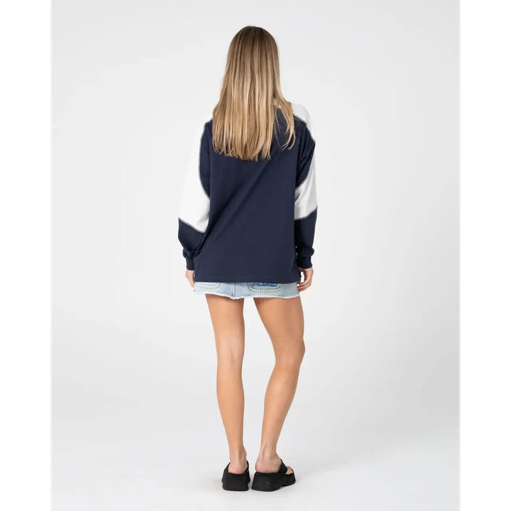 Rusty Timmy Target Oversized Long Sleeve T-Shirt