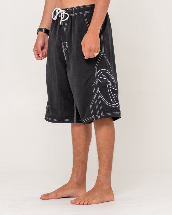 Rusty Tombstones 24" Baggy Boardshorts 