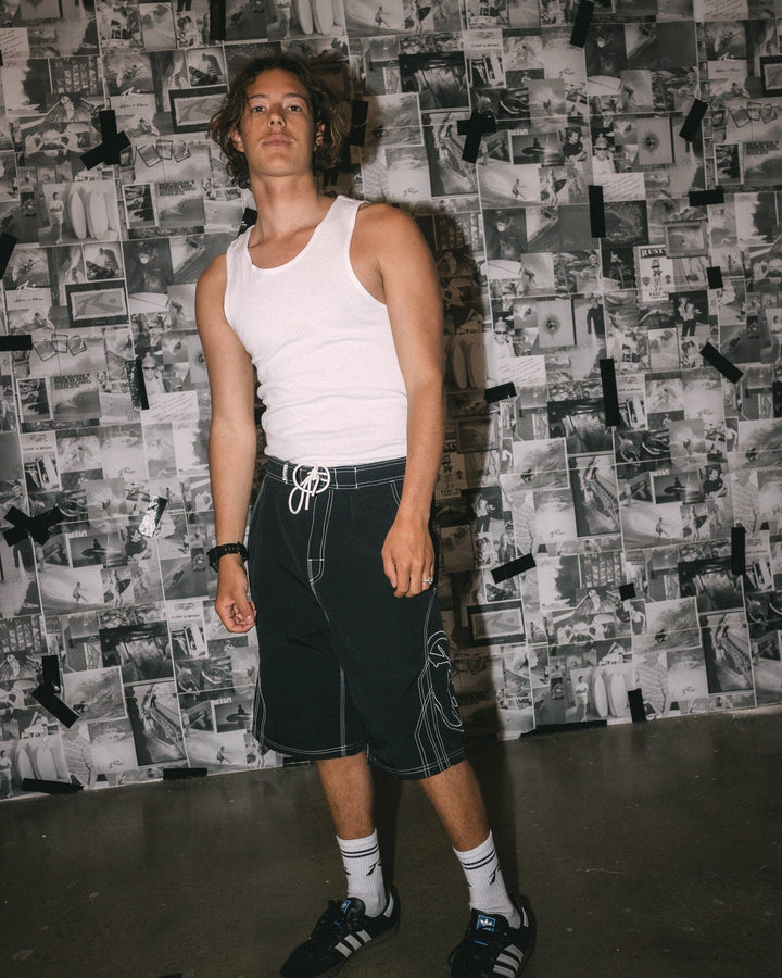 Rusty Tombstones 24" Baggy Boardshorts 