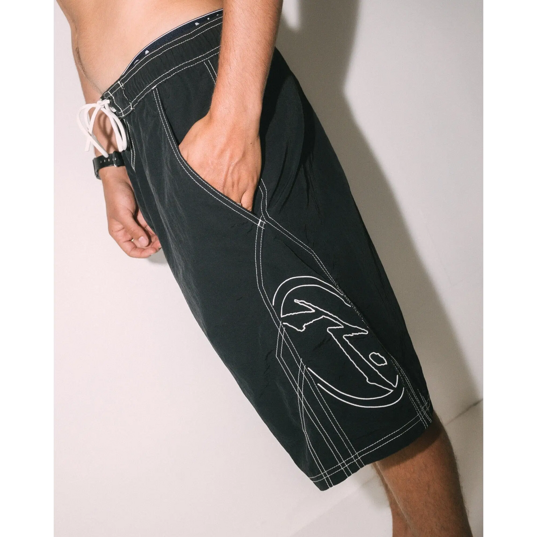 Rusty Tombstones 24" Baggy Boardshorts 