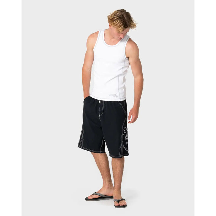 Rusty Tombstones Hybrid Waist Boardshorts