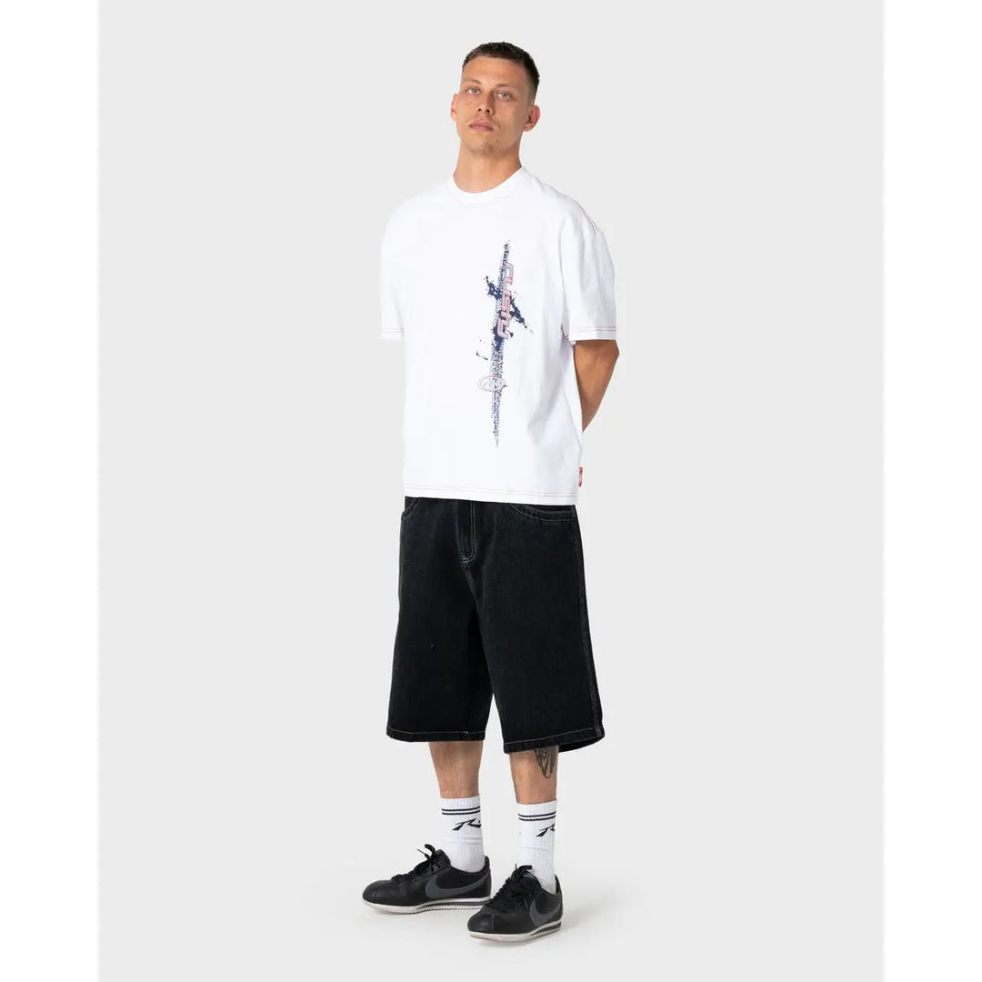 Rusty Turbo 2.0 Baggy Jorts - Black Out / Blue / 30