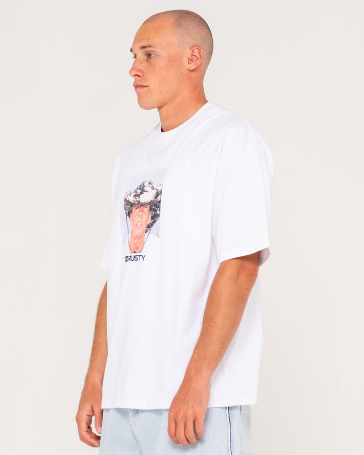 Rusty Wanted Photo Print T-Shirt 