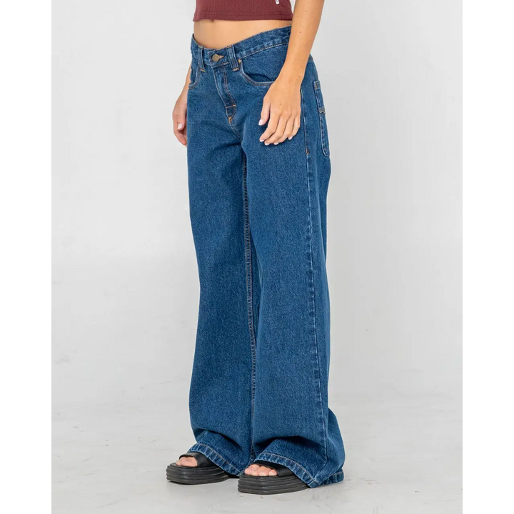 Rusty Wendy Wide Low Rise Denim Jean - FWJEAN