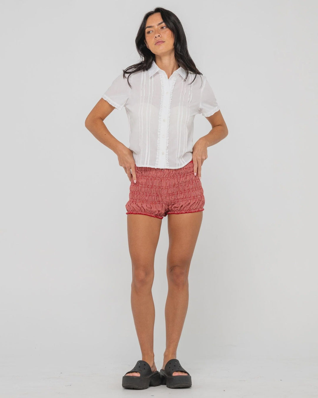Rusty Winnie Short Sleeved Shirt 