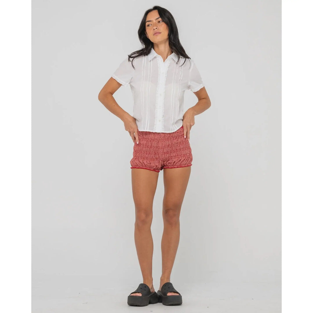 Rusty Winnie Short Sleeved Shirt 