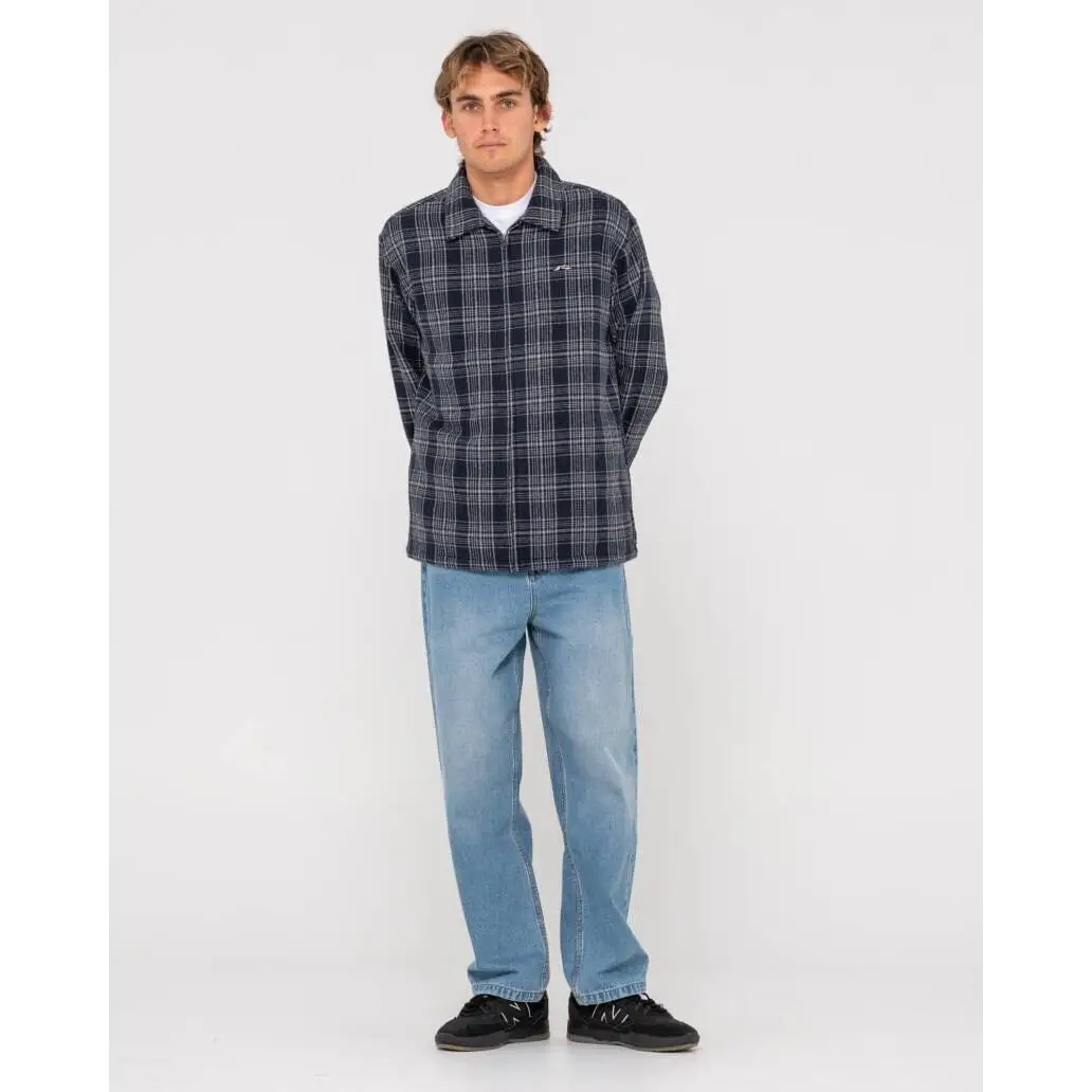 Rusty Woodchuck Zip Thru Midweight Jacket 