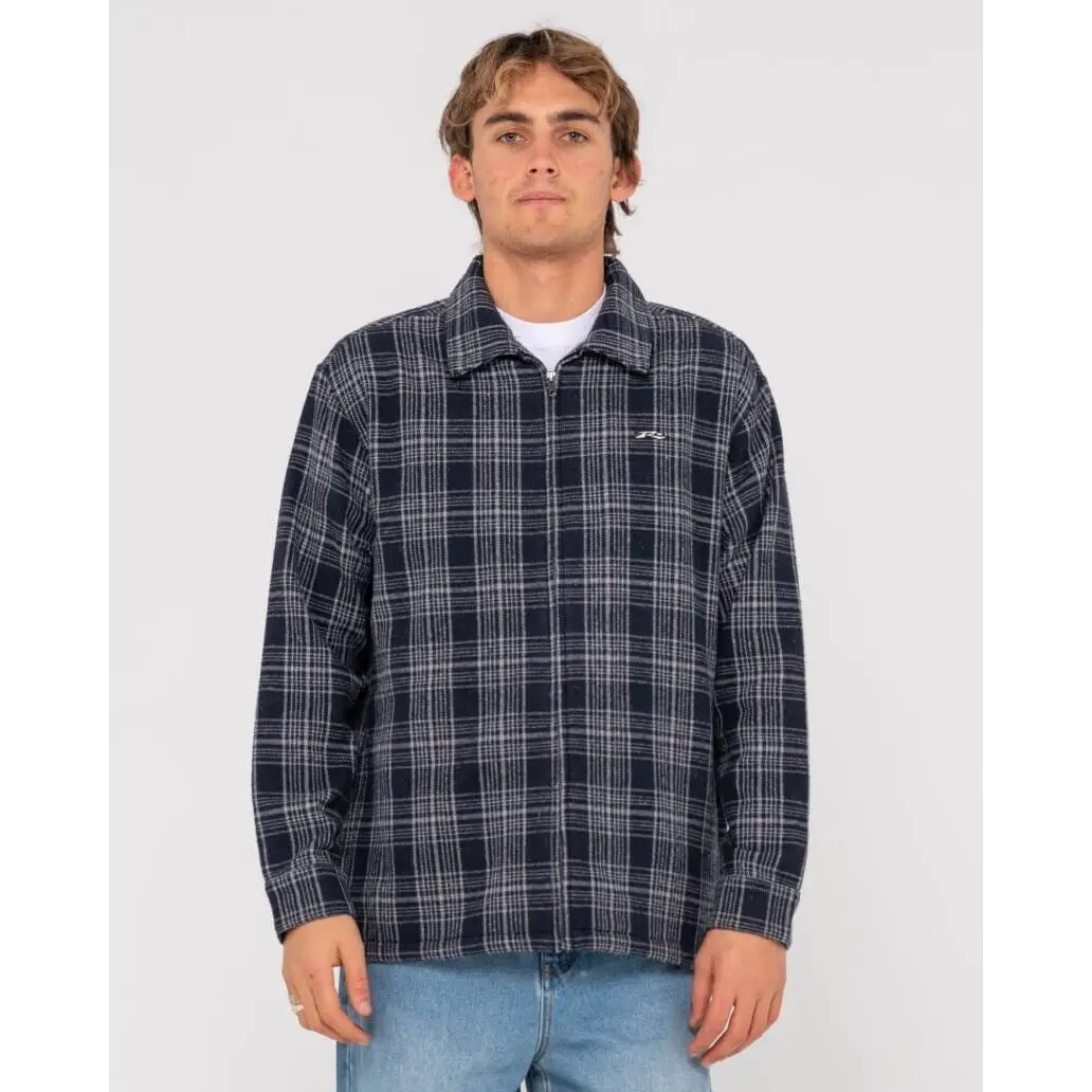 Rusty Woodchuck Zip Thru Midweight Jacket 