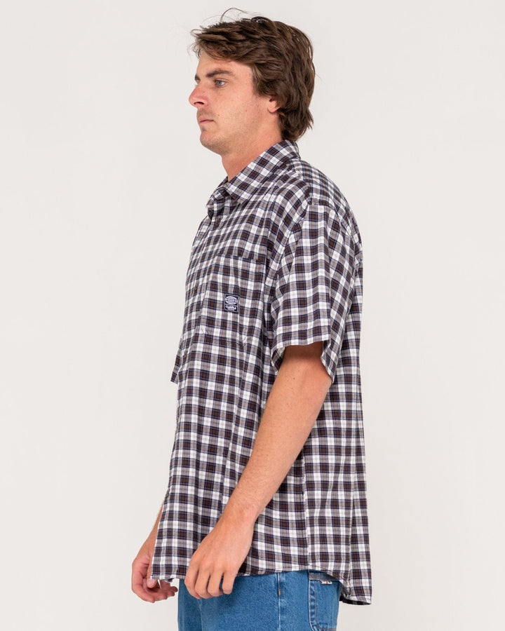Rusty Worldwide Oversized Check Shirt 