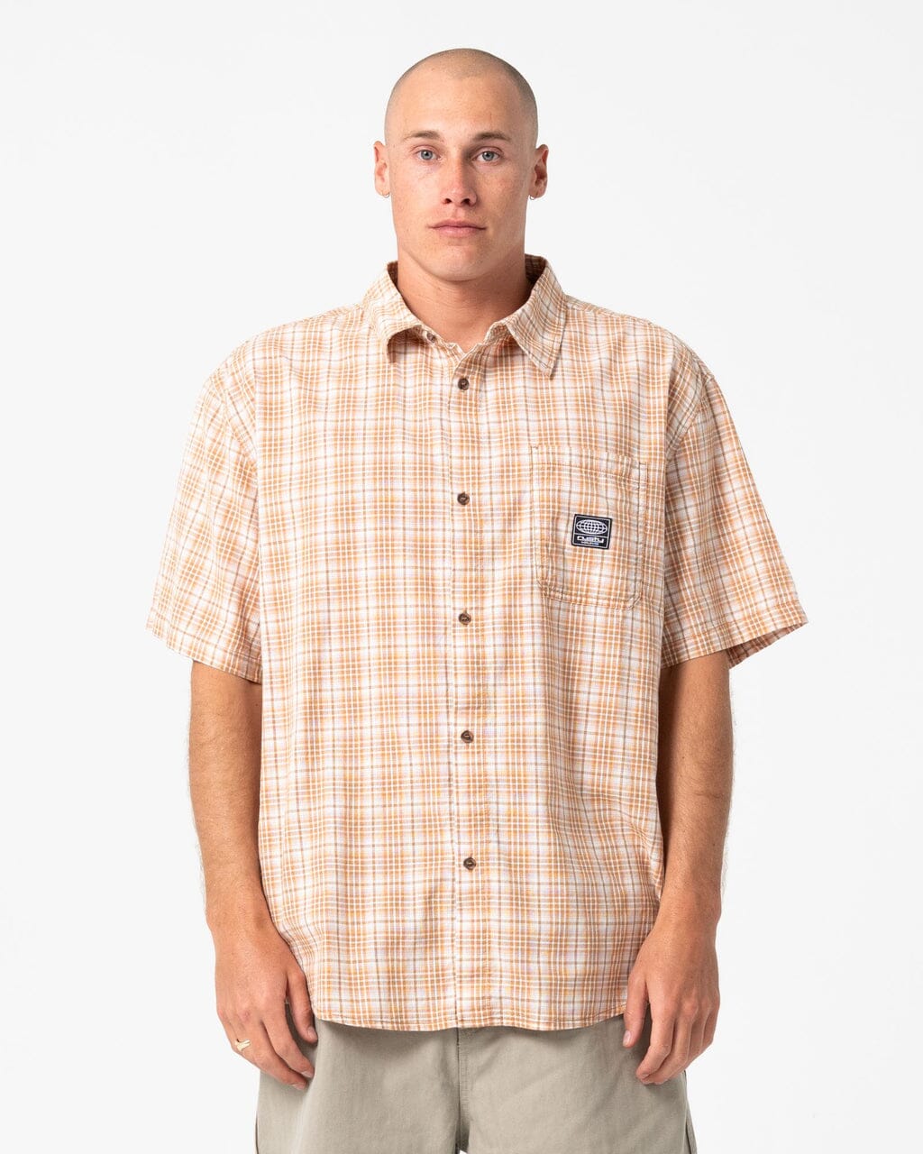 Rusty Worldwide Oversized Check Shirt 