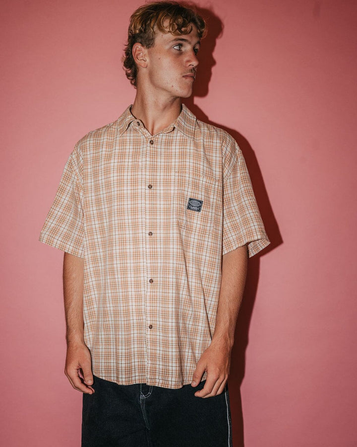 Rusty Worldwide Oversized Check Shirt 