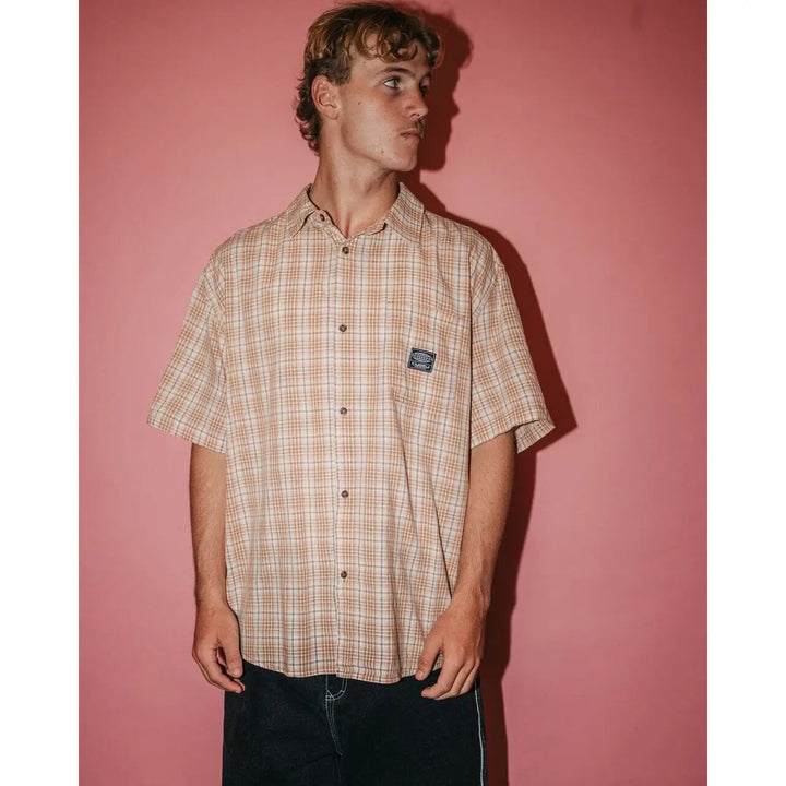 Rusty Worldwide Oversized Check Shirt 