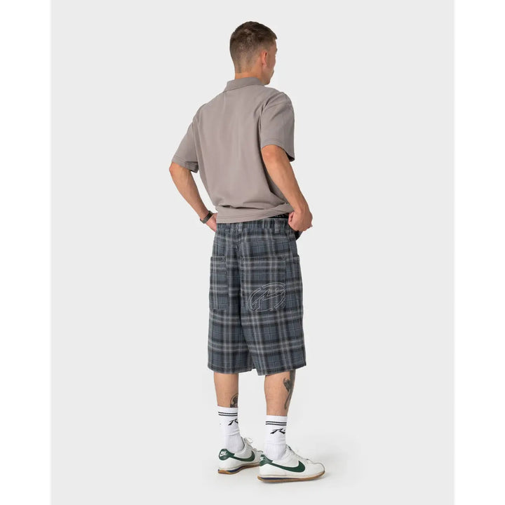 Rusty X-Press Baggy Plaid Shorts