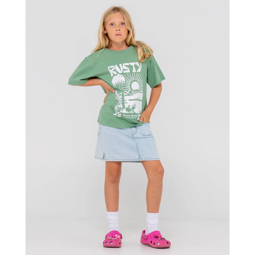 Rusty Youth By The Bay Oversize T-Shirt 
