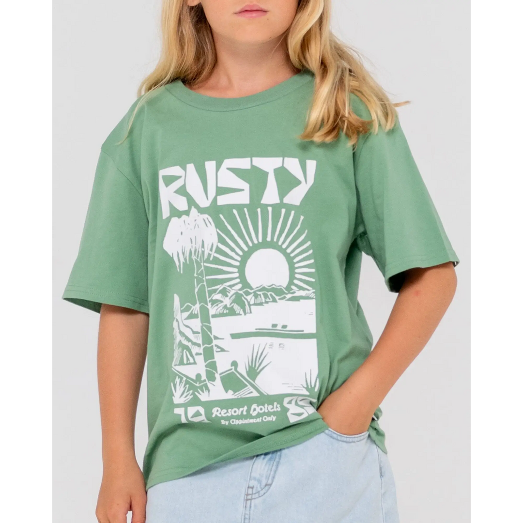 Rusty Youth By The Bay Oversize T-Shirt 