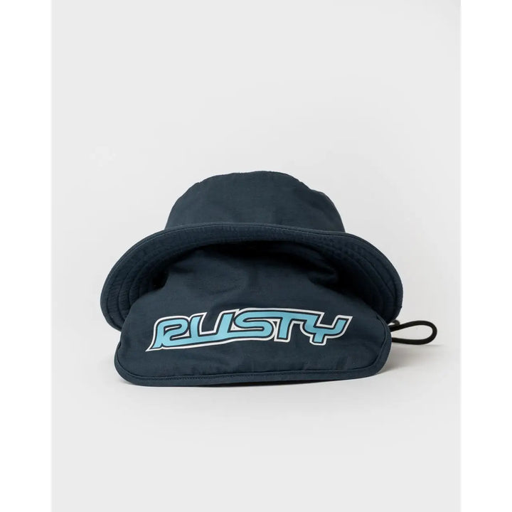 Rusty Youth Carbon Bucket Hat - Navy Blue