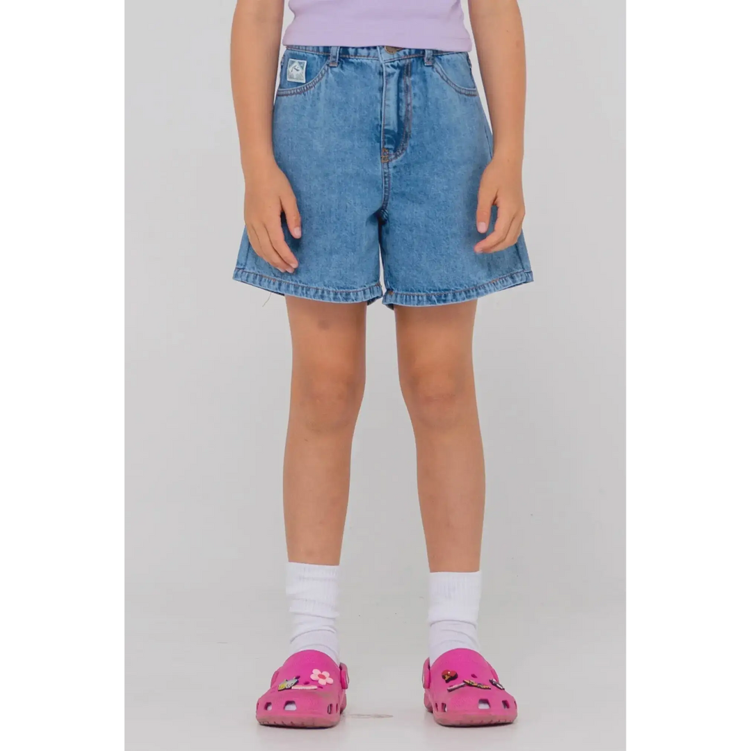 Rusty Youth Cyprus High Denim Shorts 