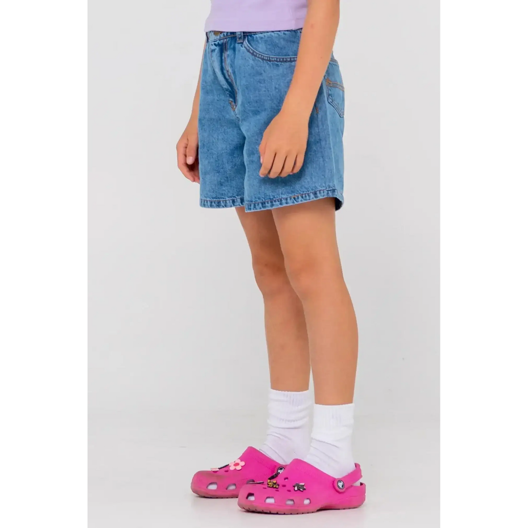 Rusty Youth Cyprus High Denim Shorts 