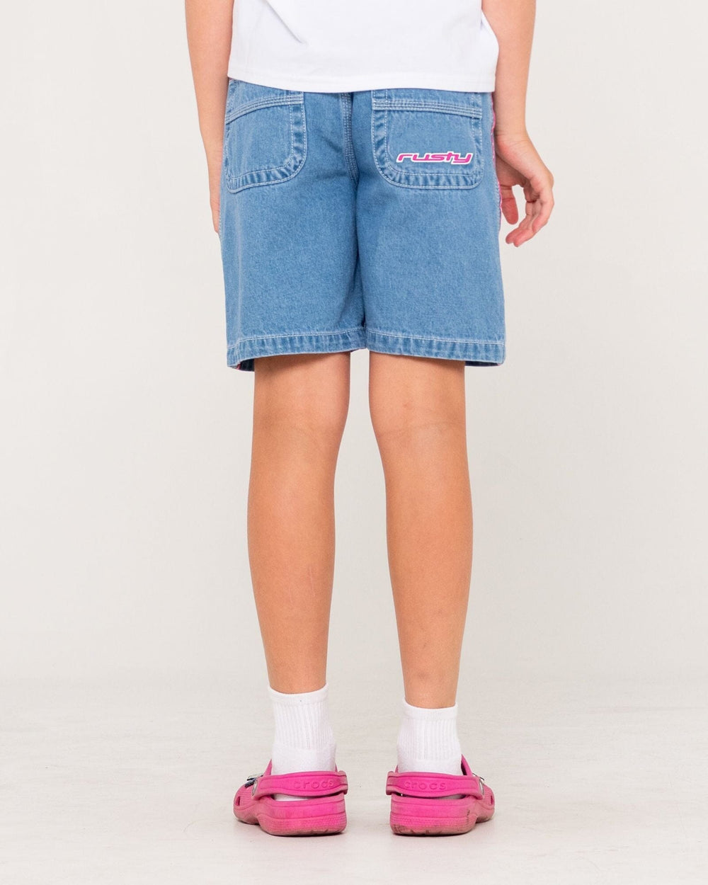 Rusty Youth Flip Girl Low Rise Jorts 