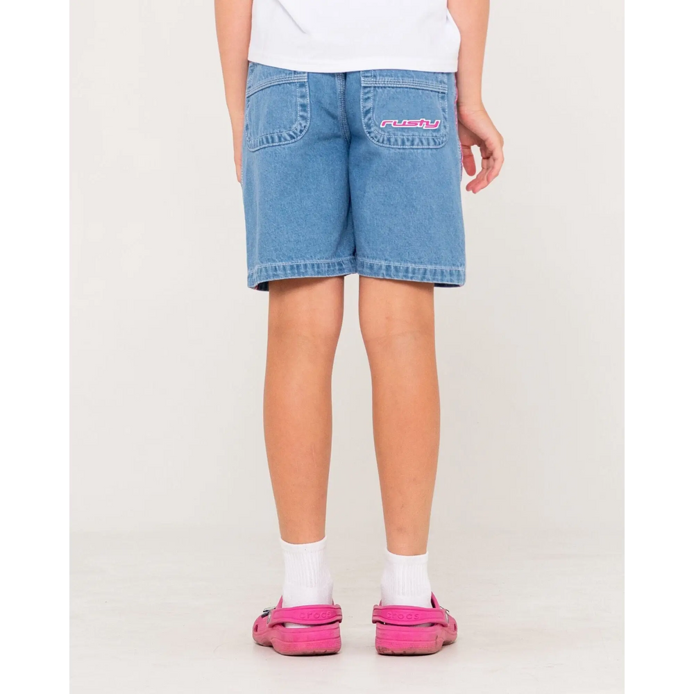 Rusty Youth Flip Girl Low Rise Jorts 