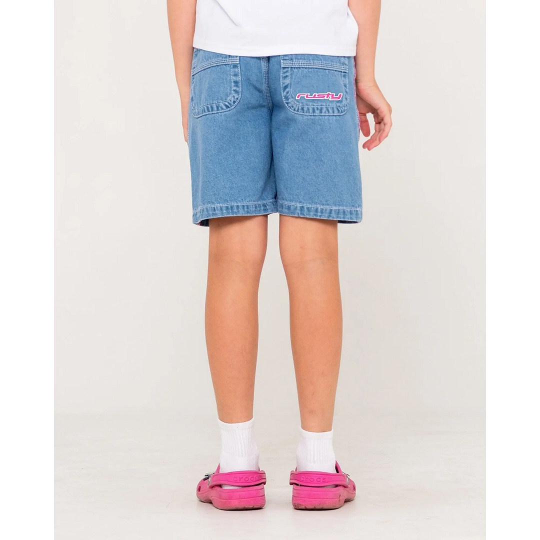 Rusty Youth Flip Girl Low Rise Jorts 