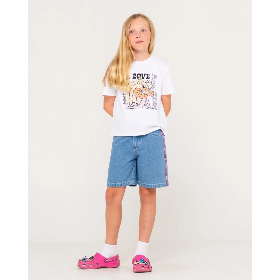 Rusty Youth Flip Girl Low Rise Jorts 