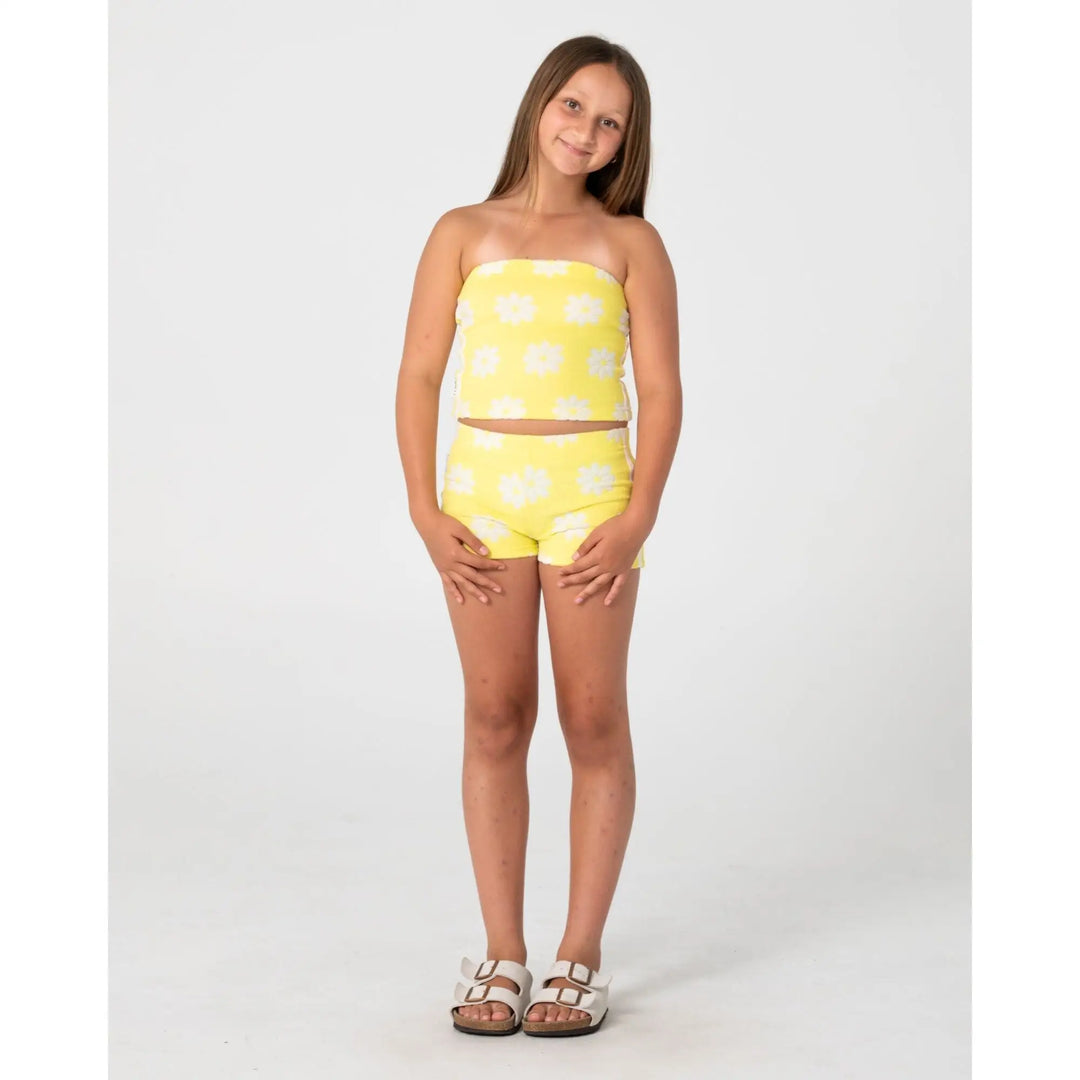 Rusty Youth Hazey Daisy Towelling Top