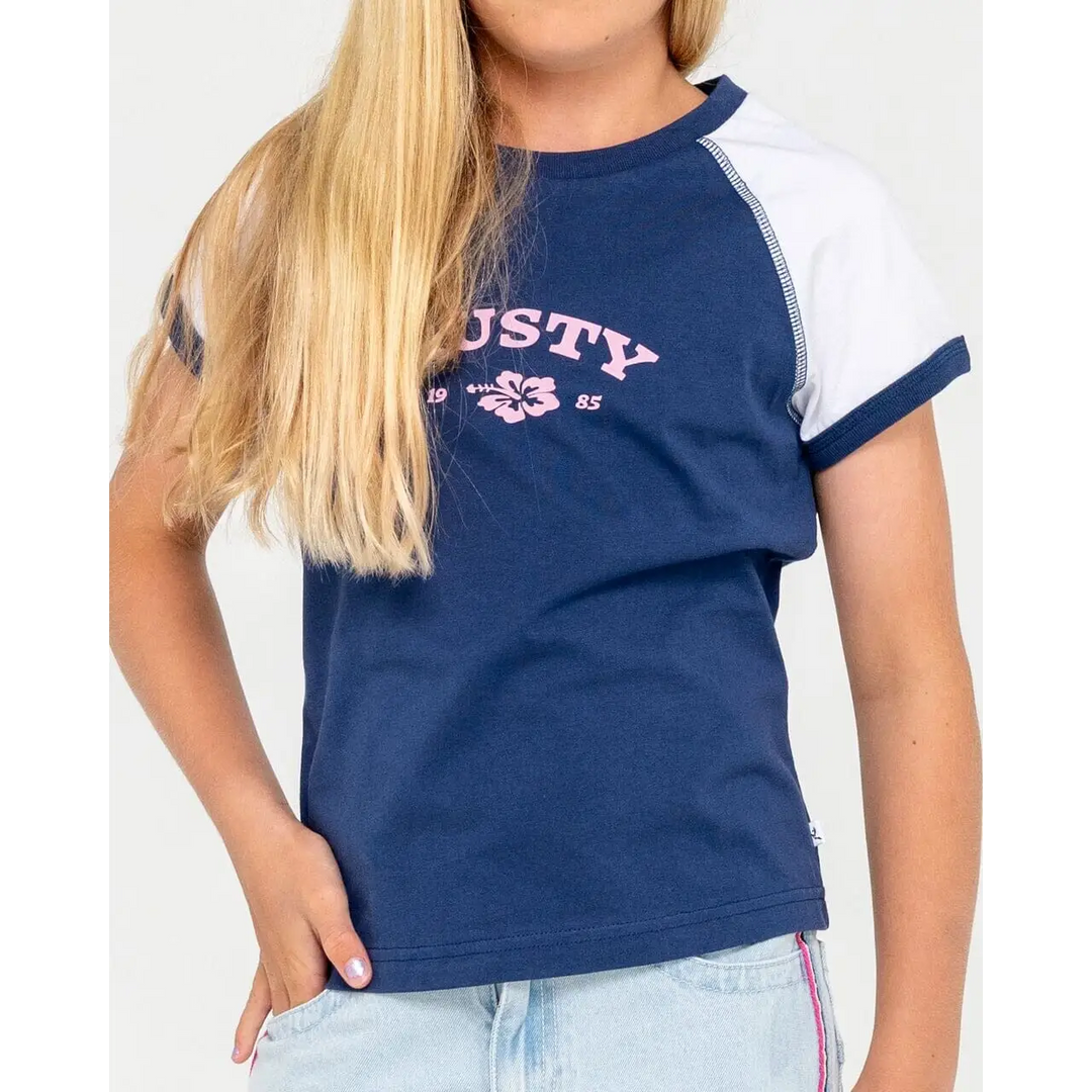 Rusty Youth Riley Raglan T-Shirt 