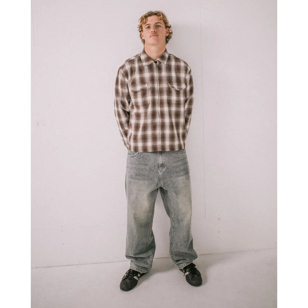 Rusty Zeal Zip Thru Overshirt