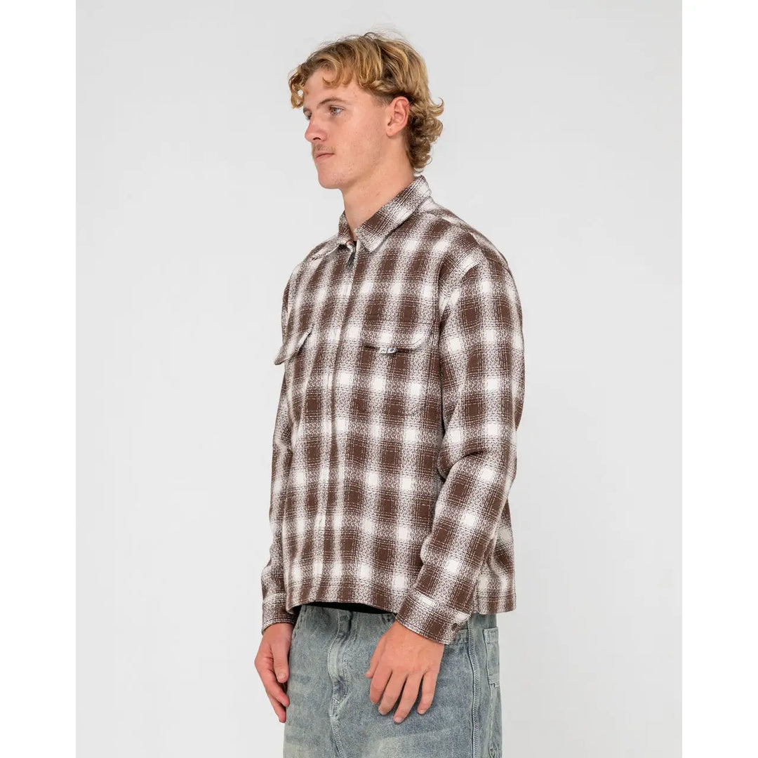 Rusty Zeal Zip Thru Overshirt