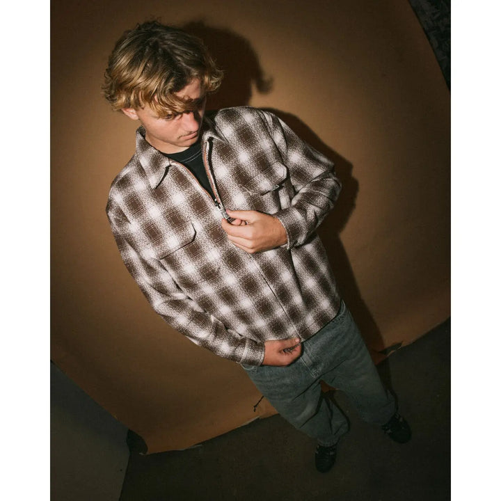 Rusty Zeal Zip Thru Overshirt