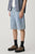 S Double Embroidered Denim Standard Shorts 