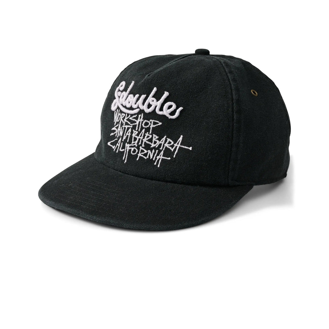 S Double Funky Ranger Canvas Strapback - Black