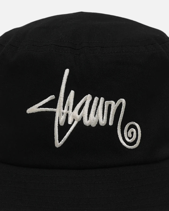 S Double Shawn Script Bucket Hat 