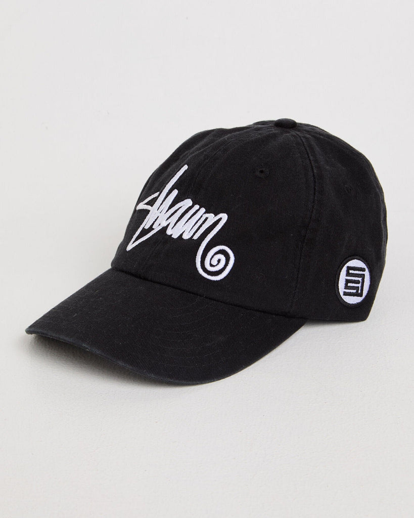 S Double Shawn Script Strapback Cap 