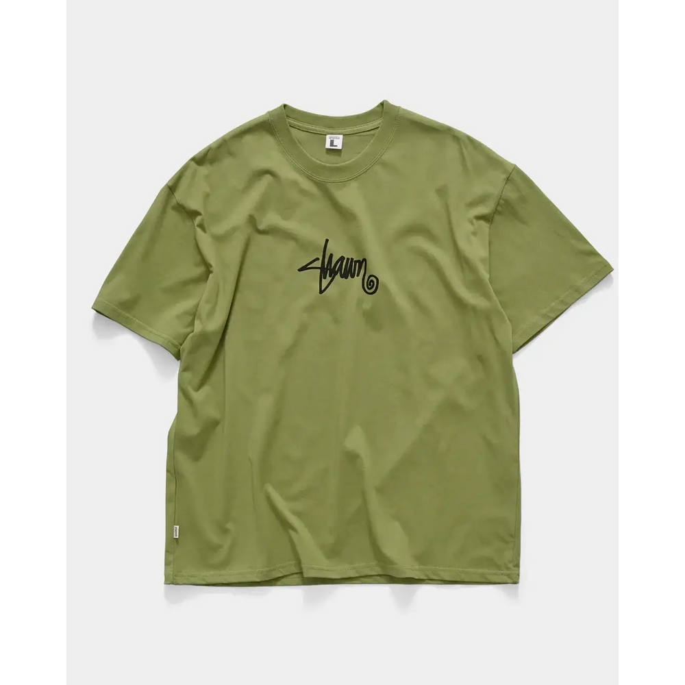 S Double Small Stock T-Shirt - Military Green / S - FMTEE