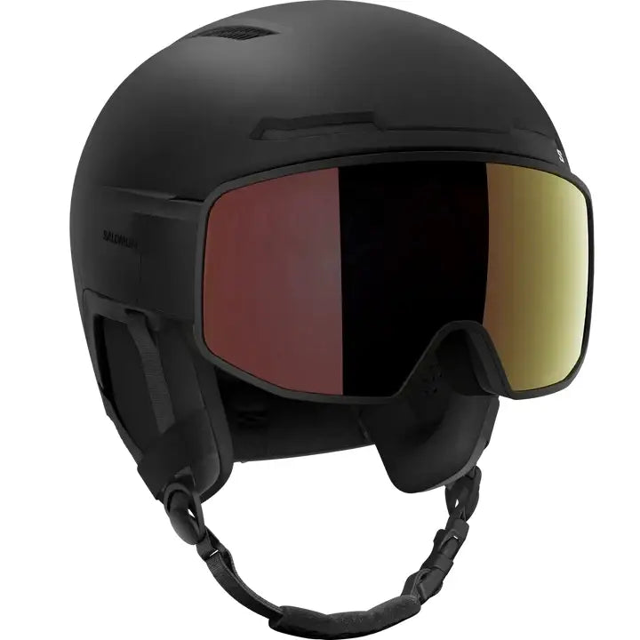 Salomon Driver Pro Sigma Photo MIPS Snow Helmet - Black / Poppy Red Photochromic / S / 53-56cm