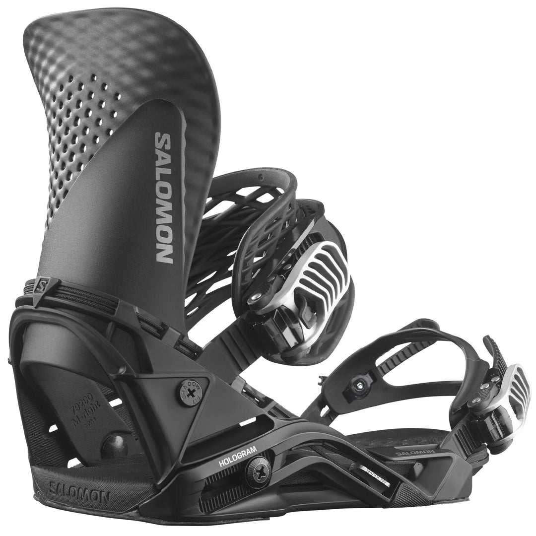 Salomon Hologram Snowboard Bindings 2026 - Black / M