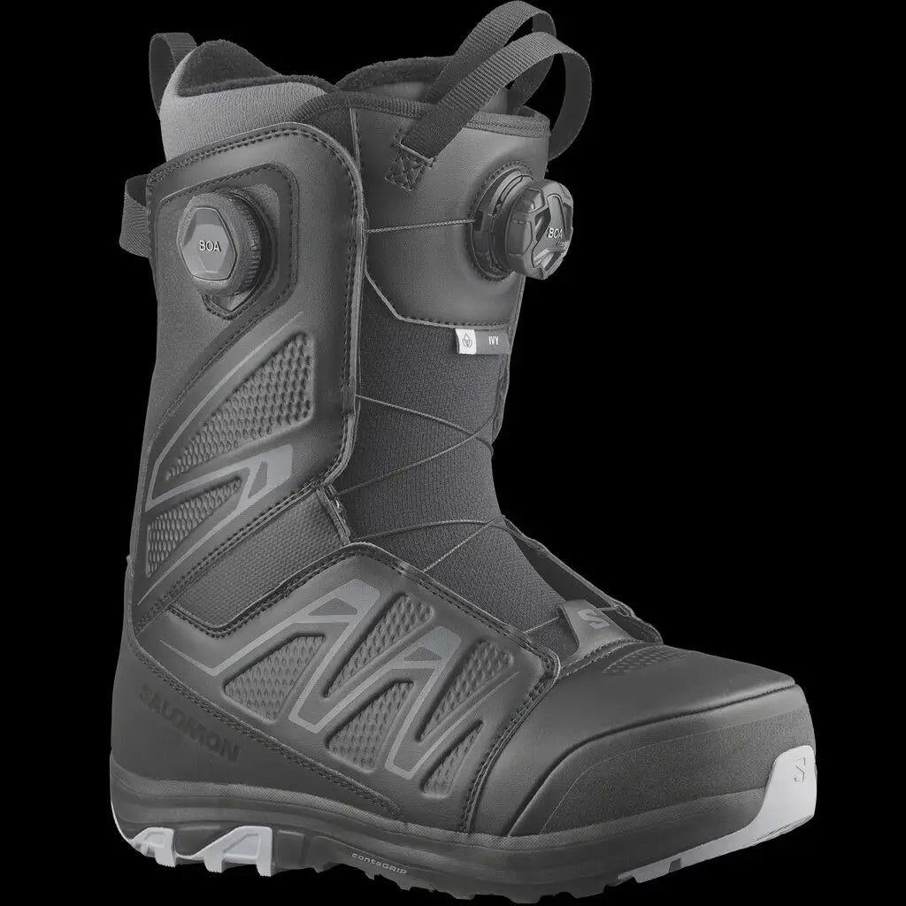 Salomon Ivy BOA SJ BOA Womens Snowboard Boots 2026 - Black / 23