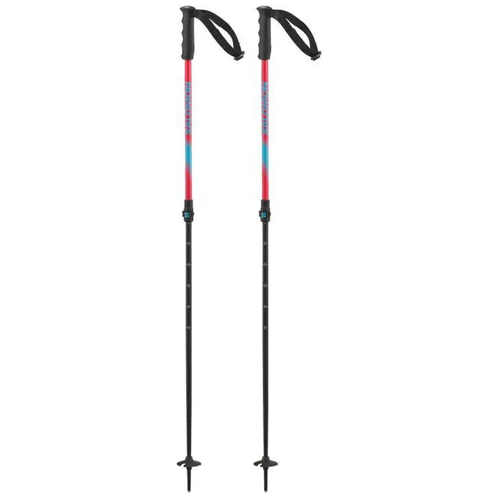 Salomon MTN Jr Ski Poles - Red