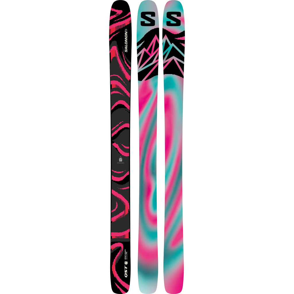 salomon girls skis pink Lux Jr S + C5 GW Bindings - Kids' 2026 they have a ton of float Salomon Lux Jr S Ski