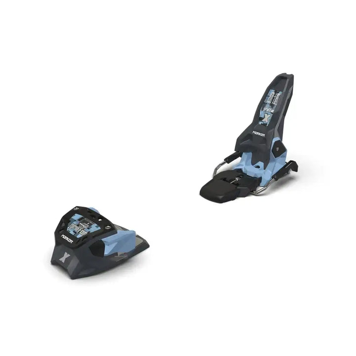 Salomon QST 106 Ski Package - 165 / Graphite / L.Blue