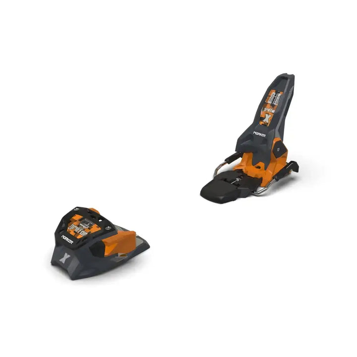 Salomon QST 106 Ski Package - 165 / Graphite / Orange