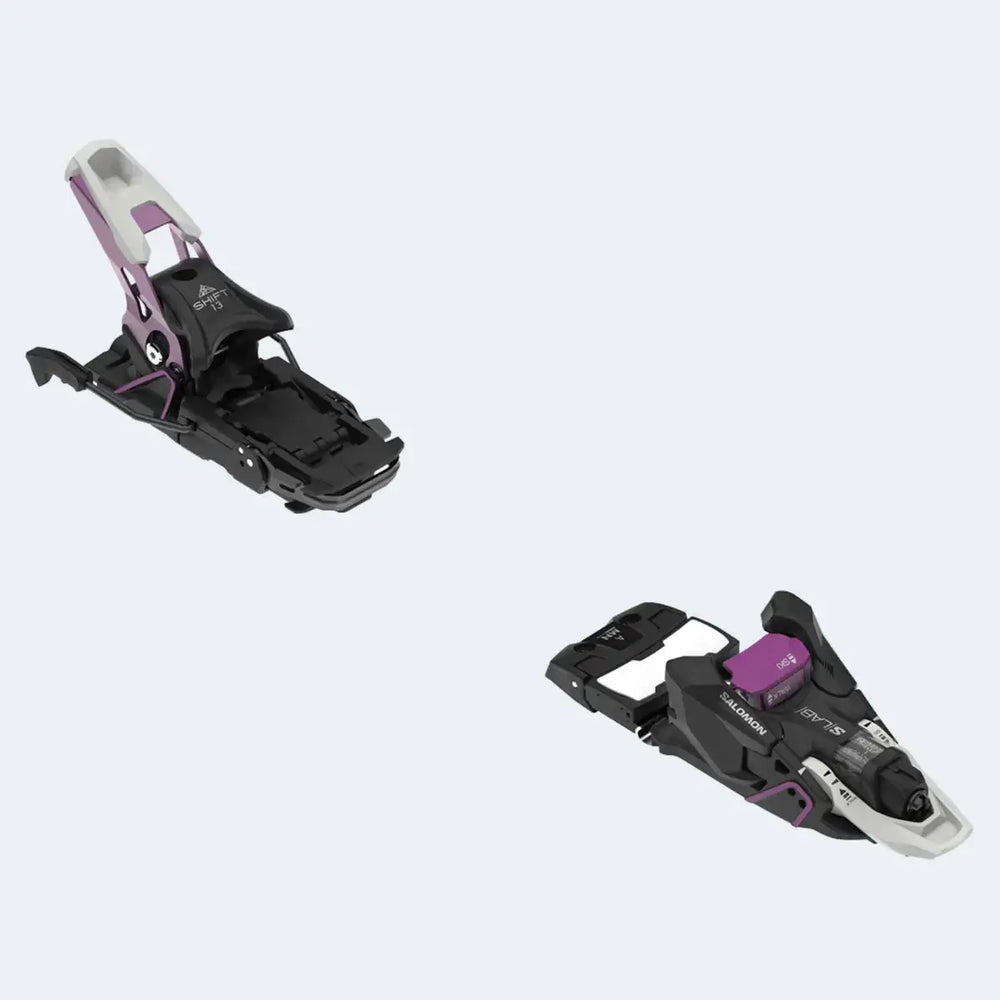 Salomon S/Lab Shift2 13 MN Ski Bindings - Byzantium / Black / Silver Met. / 100mm