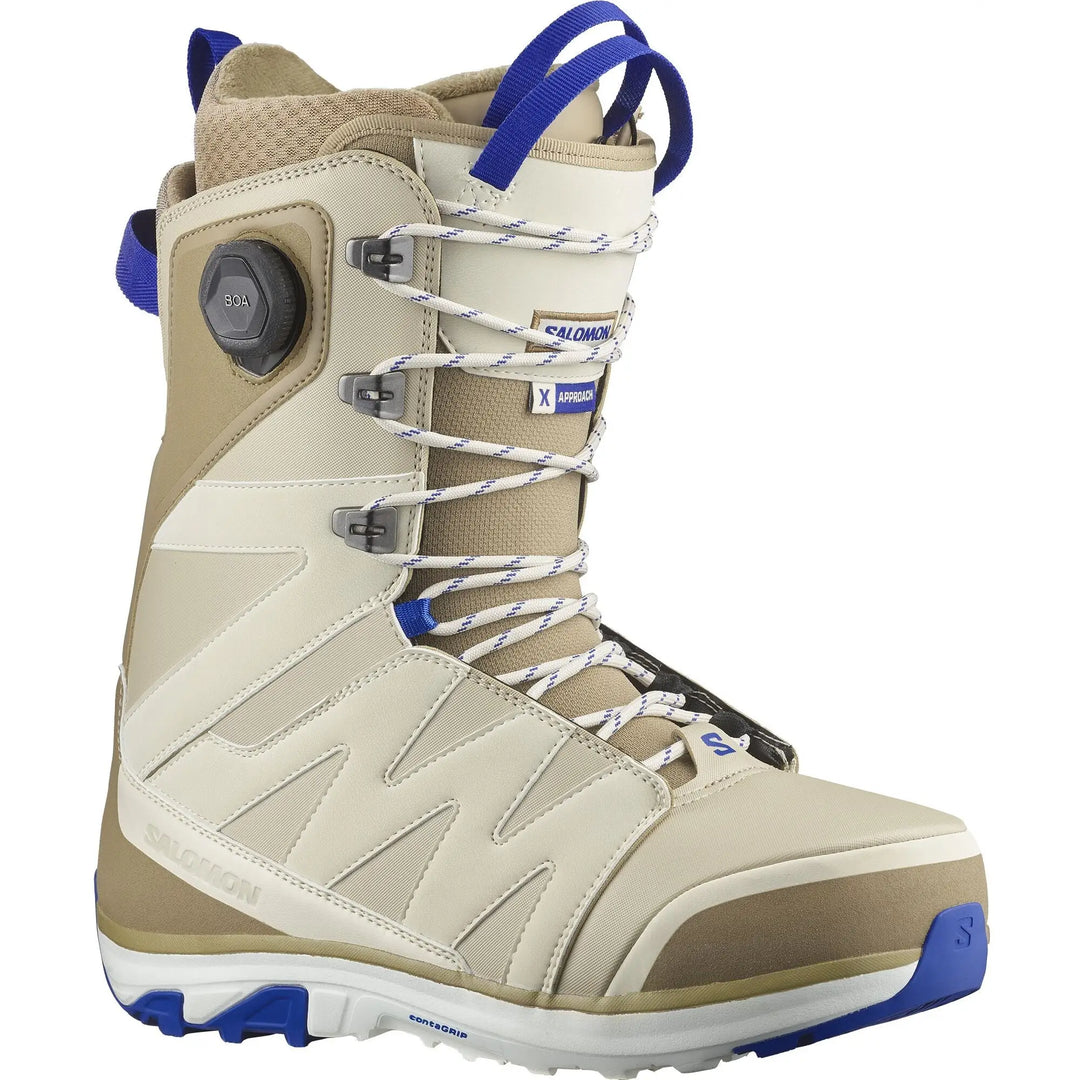 Salomon X Approach Lace SJ Boa Snowboard Boots 2025 Desert 25 