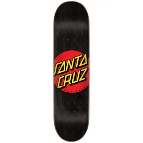 Santa Cruz Classic Dot Black Deck 
