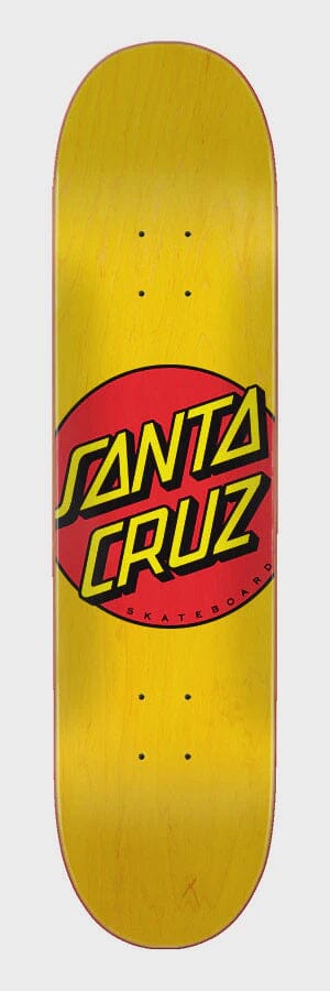 Santa Cruz Classic Dot Yellow Deck 