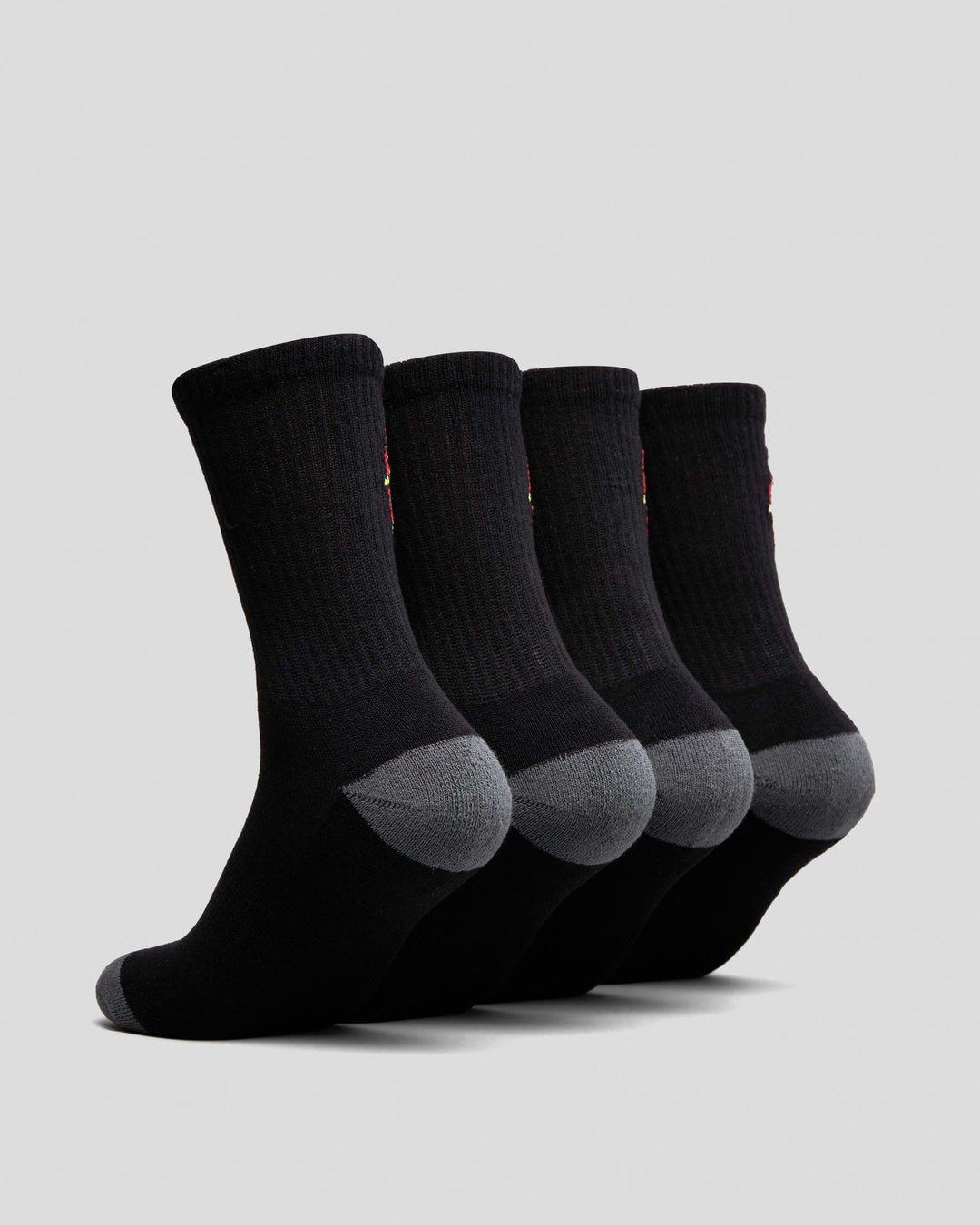 Santa Cruz Classic Dot Youth Crew 4-Pack Socks 