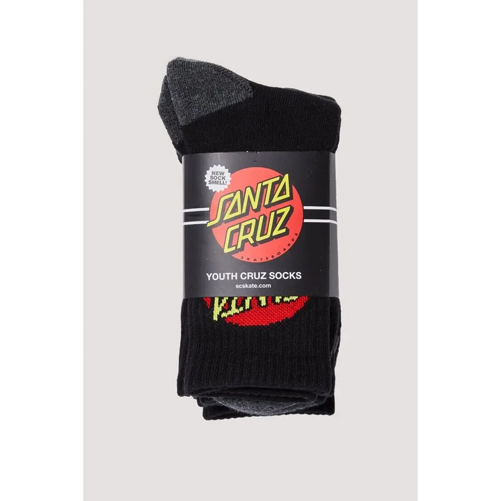 Santa Cruz Youth Socks 4-Pack 